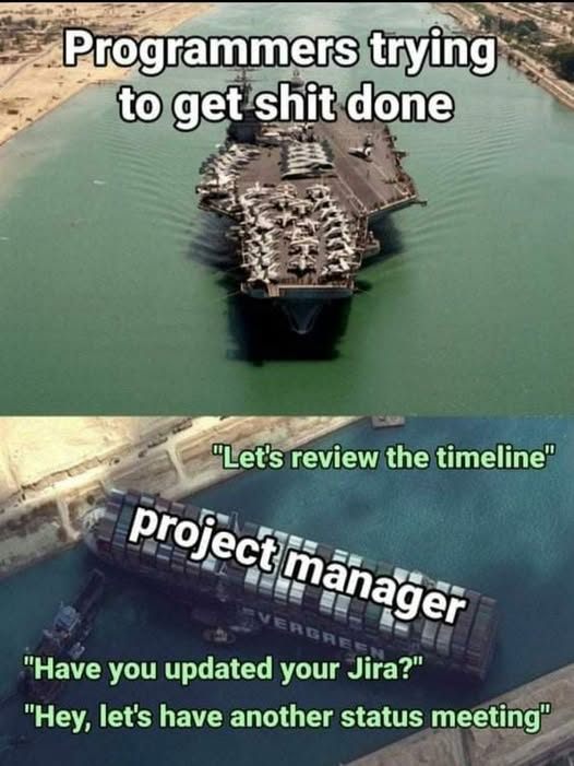 project management meme
